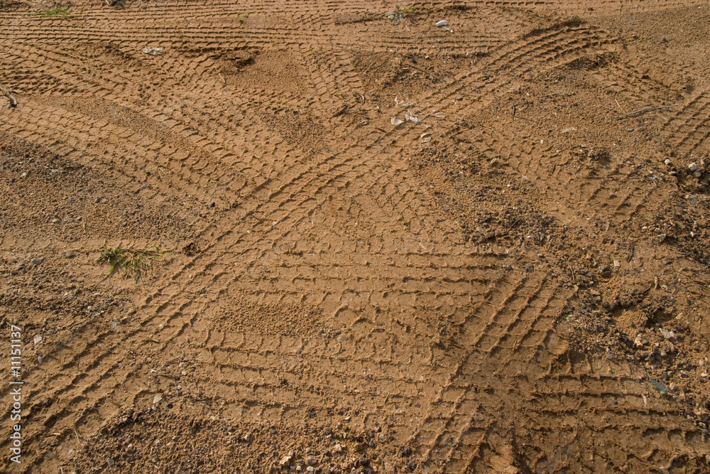 the tread pattern of tires on sand the tread pattern of tires on sand
