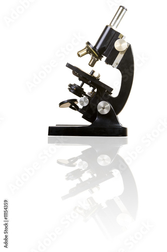 Old microscope