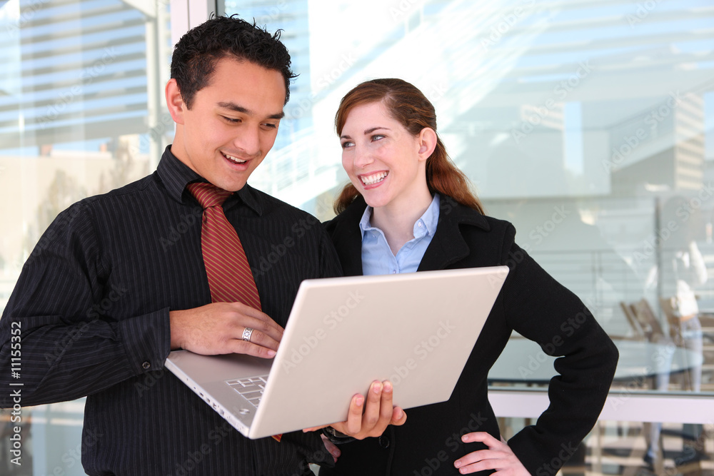 Attractive Business Team