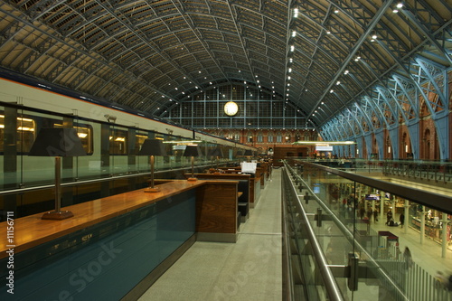 gare de Saint Pancras à Londres photo