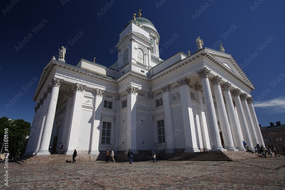 The Lutheran Cathedral in Helsinki Finland