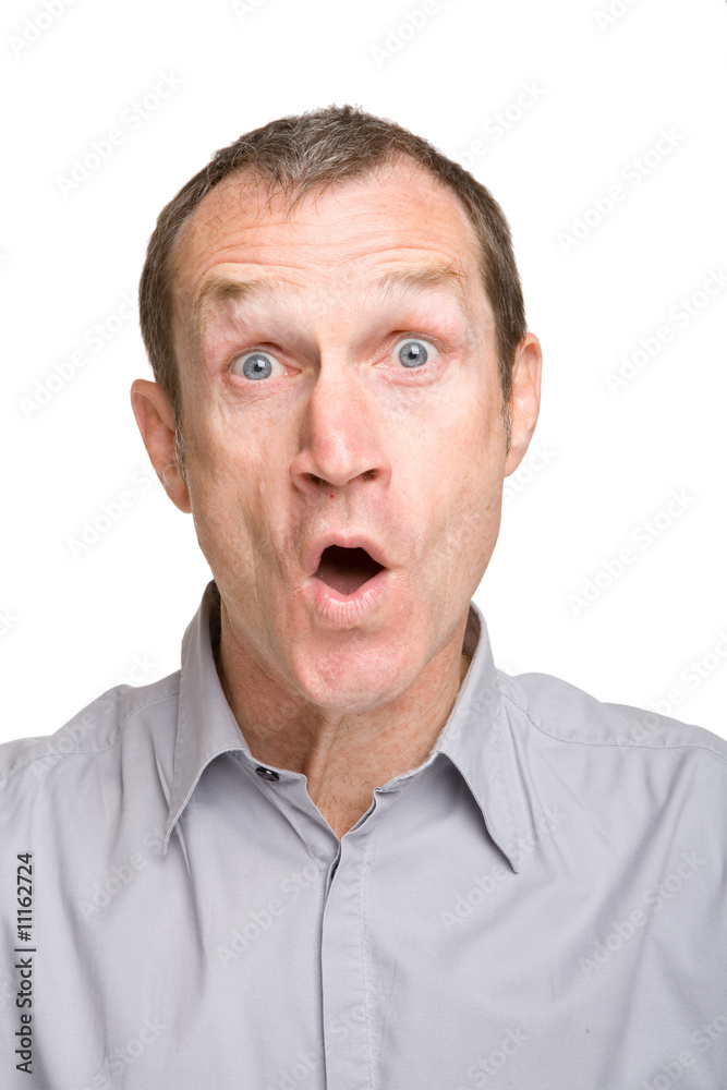 Visage et expression d'un homme Visage et expression d'un homme