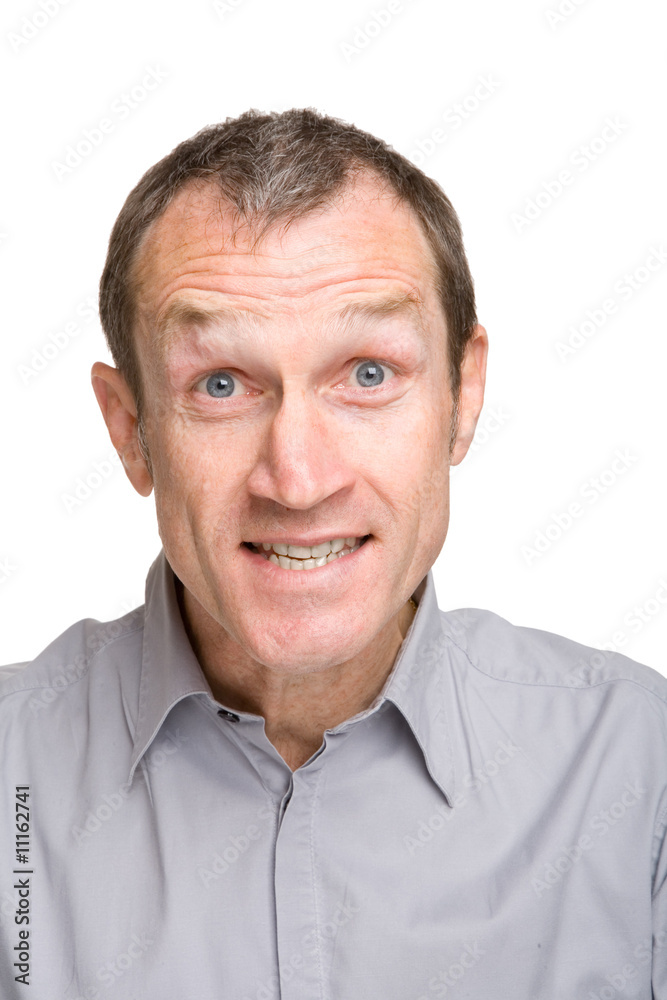 Visage et expression d'un homme Visage et expression d'un homme