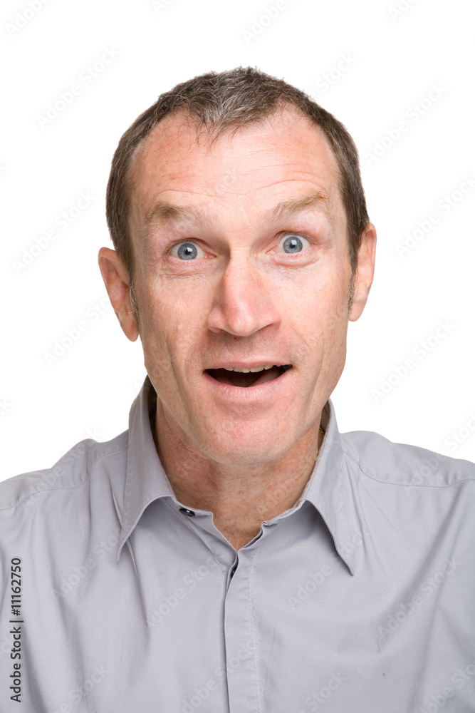 Obraz premium Visage et expression d'un homme