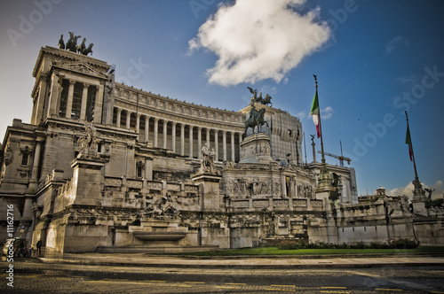 Rome monument victor emmanuel