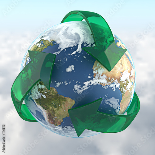 recycled planet photo