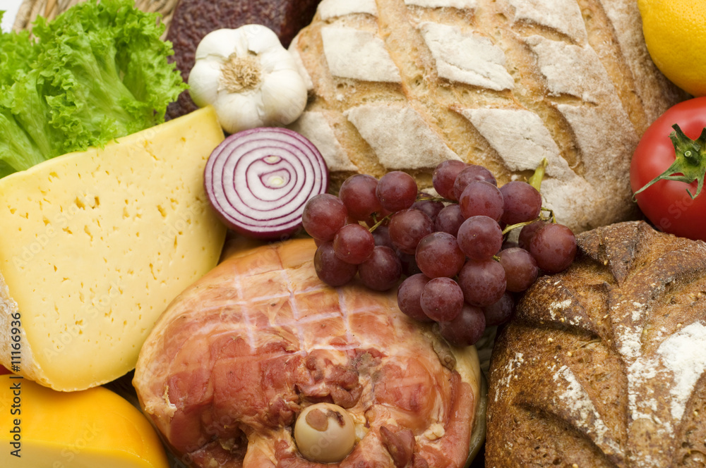 Fototapeta premium tasty food background