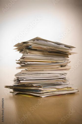 stack of papers