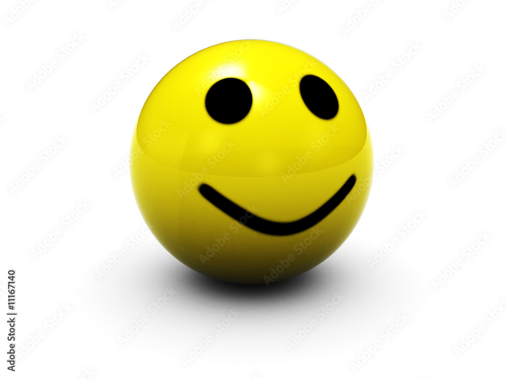 Fototapeta premium 3d smiley