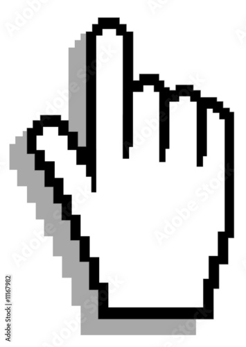 hand cursor symbol