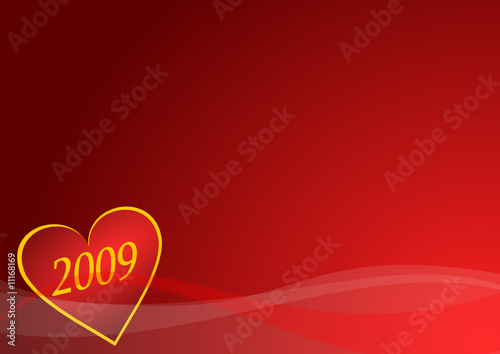 2009 valentine background