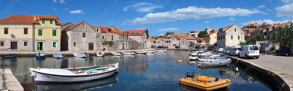 Fototapeta premium Vrboska panorama