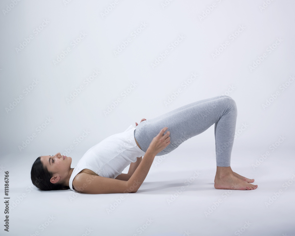 woman doing exercises woman doing exercises