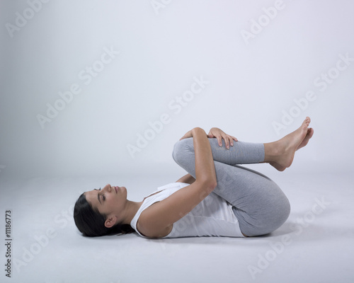 woman doing exercises