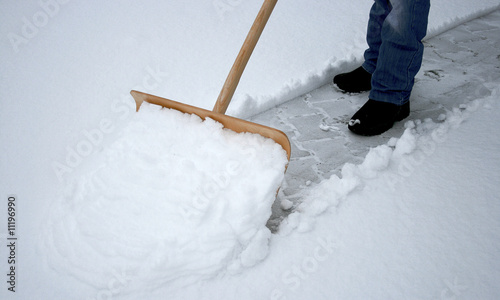 Schnee räumen photo