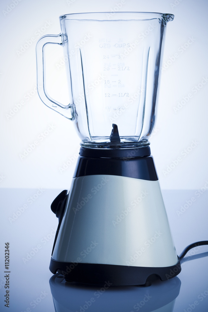 Empty blender (blue toning)