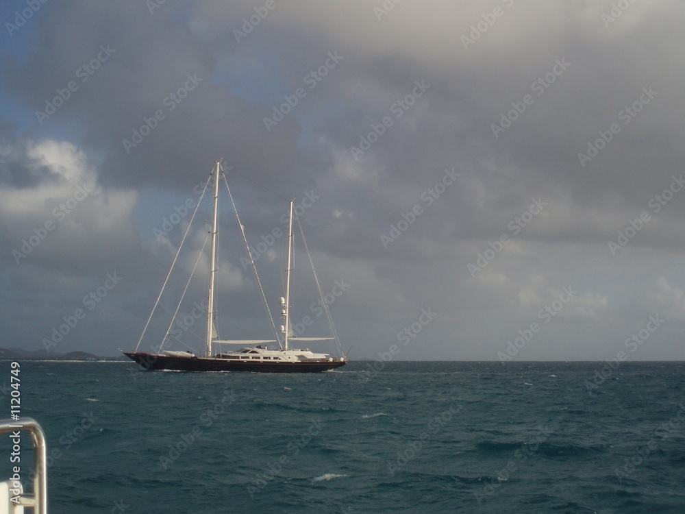 Naklejka premium Ketch