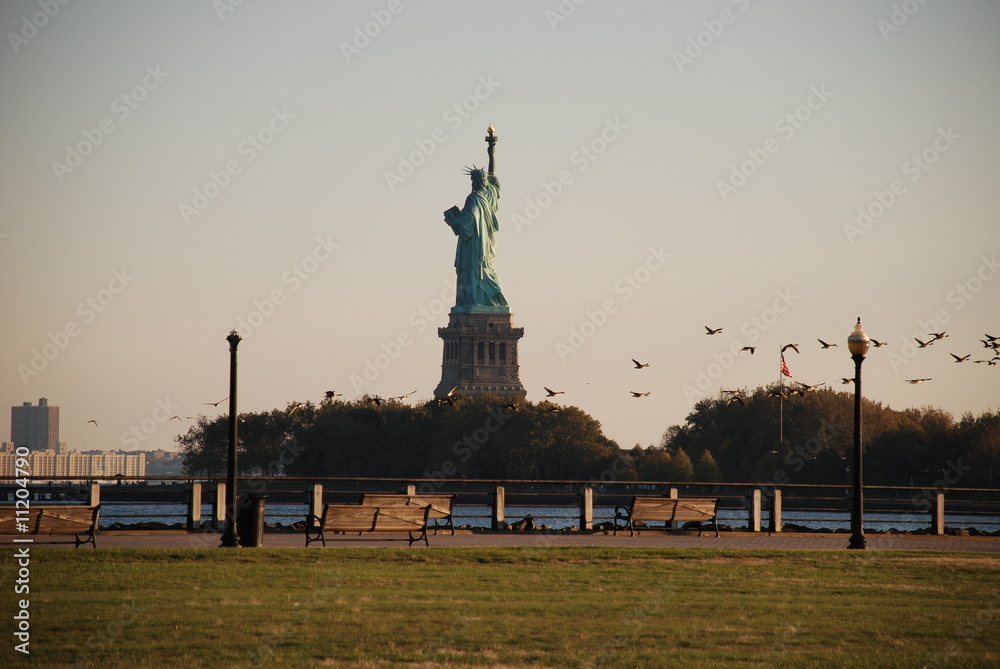 Fototapeta premium Liberty state park