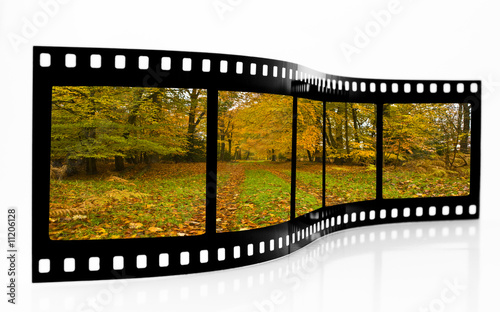 Autumn Season Film Strip