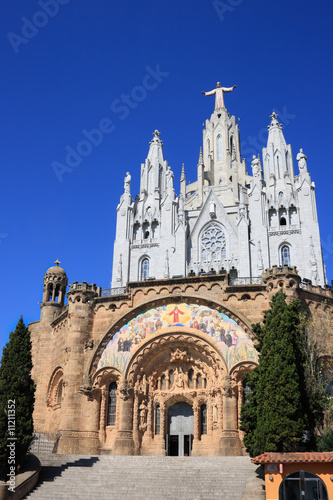 Tibidabo temple (Barcelona, Spain)