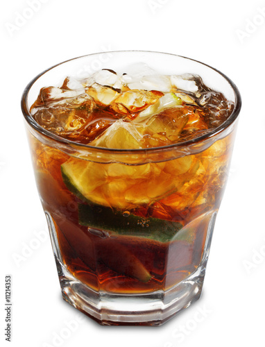 Картината върху платно Cocktail - Cuba Libre