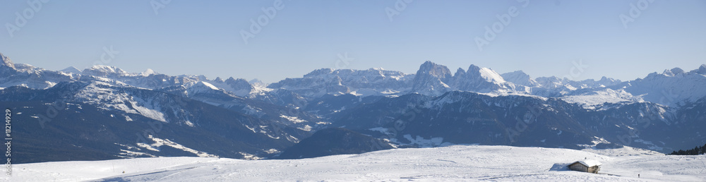 Panorama Rittnerhorn Dolomiten Südtirol