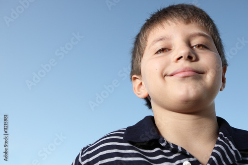 Smiling young boy