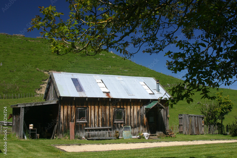 Fototapeta premium Ferme près de Mangaweka
