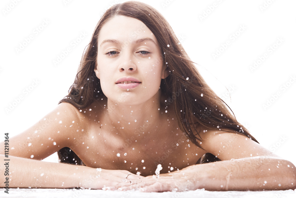 Naklejka premium splashing