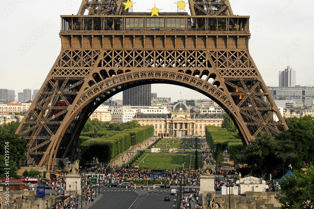 Fototapeta premium Eiffelturm in Paris