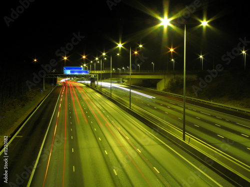 Autostrada w nocy 2