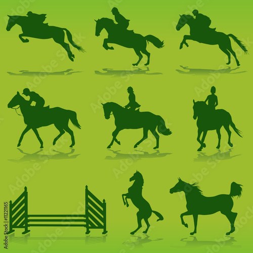 equestrian vector