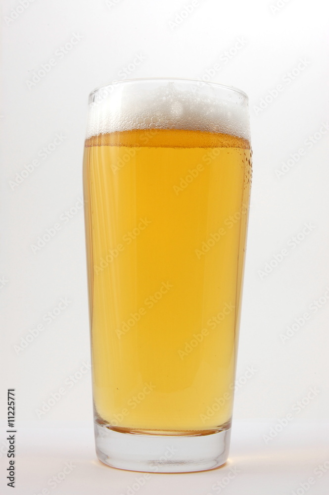 glass of beer isolated on white background glass of beer isolated on white background