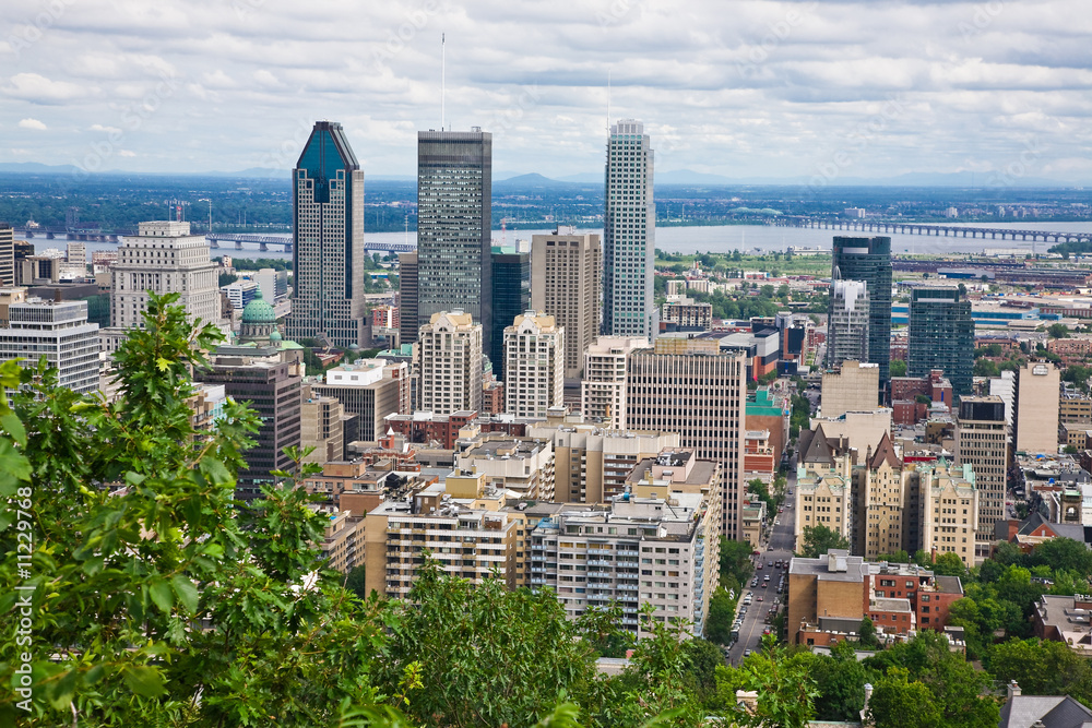 Fototapeta premium Miasto Montreal