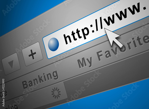 HTTP Surfing - Web browser address bar