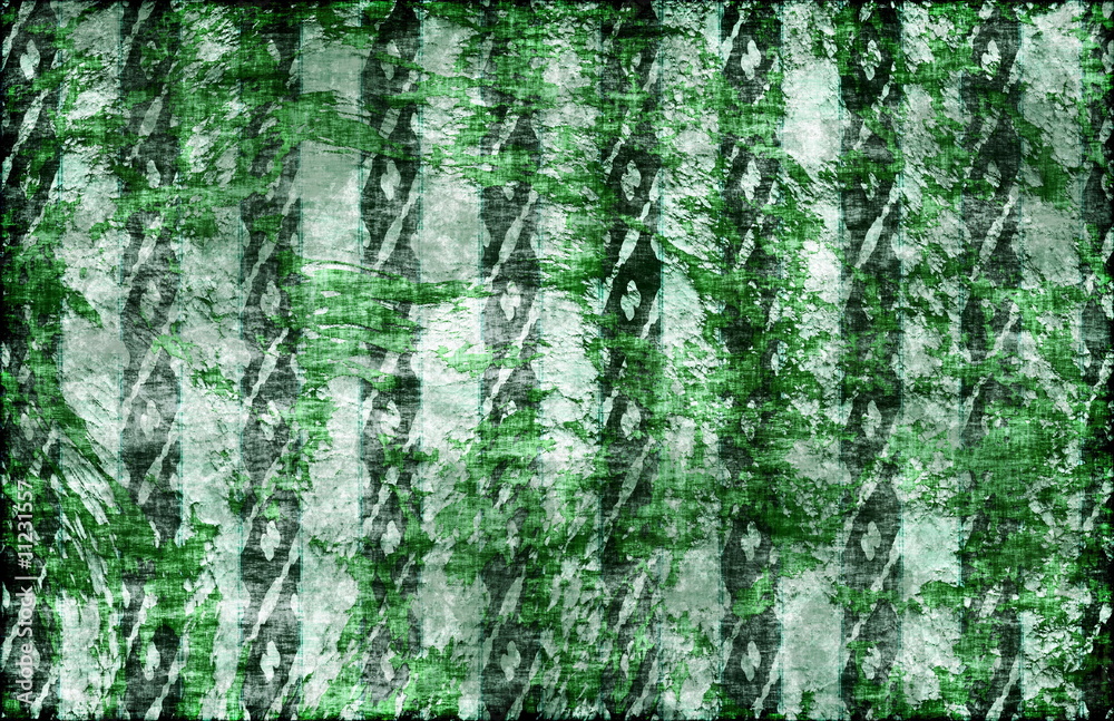 Obraz premium Green Punk Rock Emo Grunge