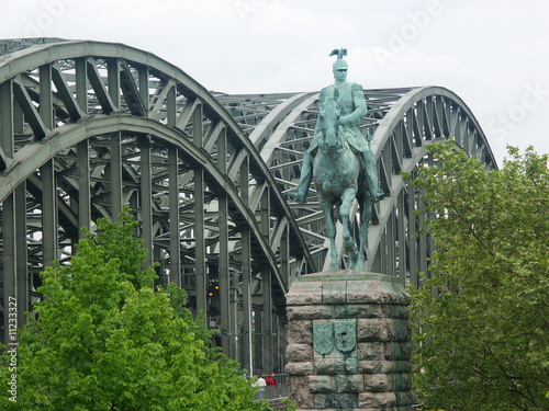 Hohenzollernbrücke Köln © AndreasJ