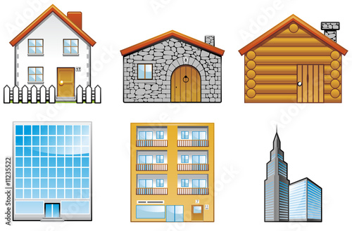 Building icons