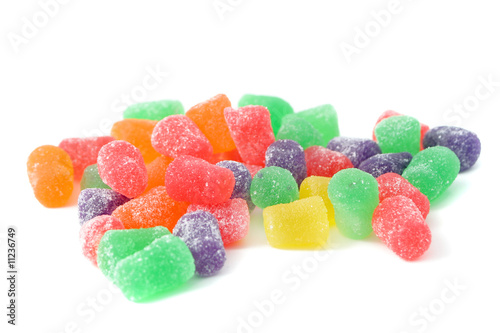Photography pile of gumdrops