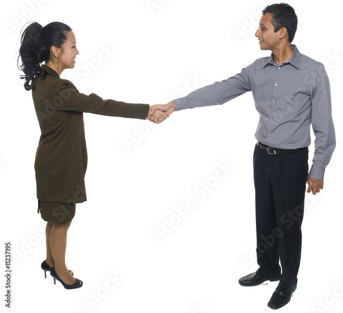 businesspeople - handshake photo