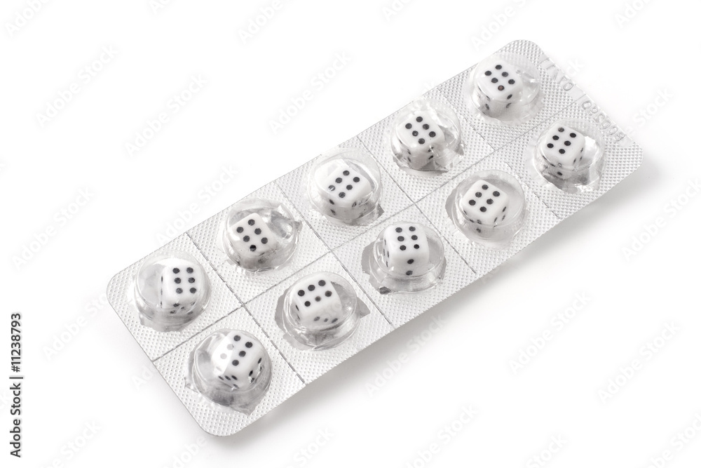 Dices in a pack Dices in a pack