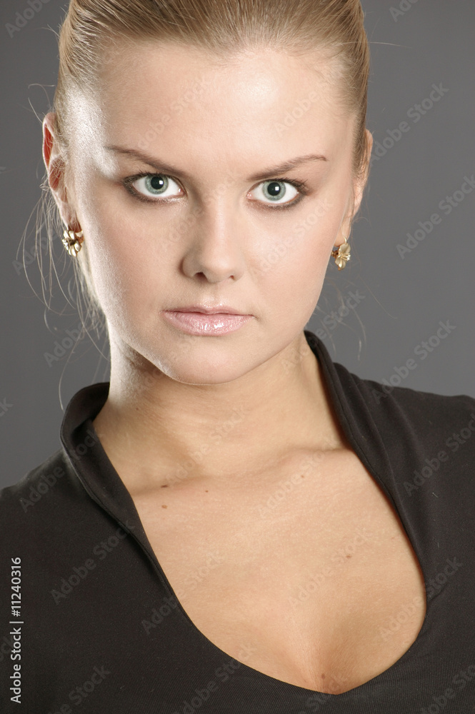 Pretty blonde woman Pretty blonde woman