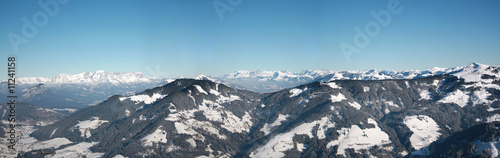 Panorama Wilder Kaiser - Wildschönau