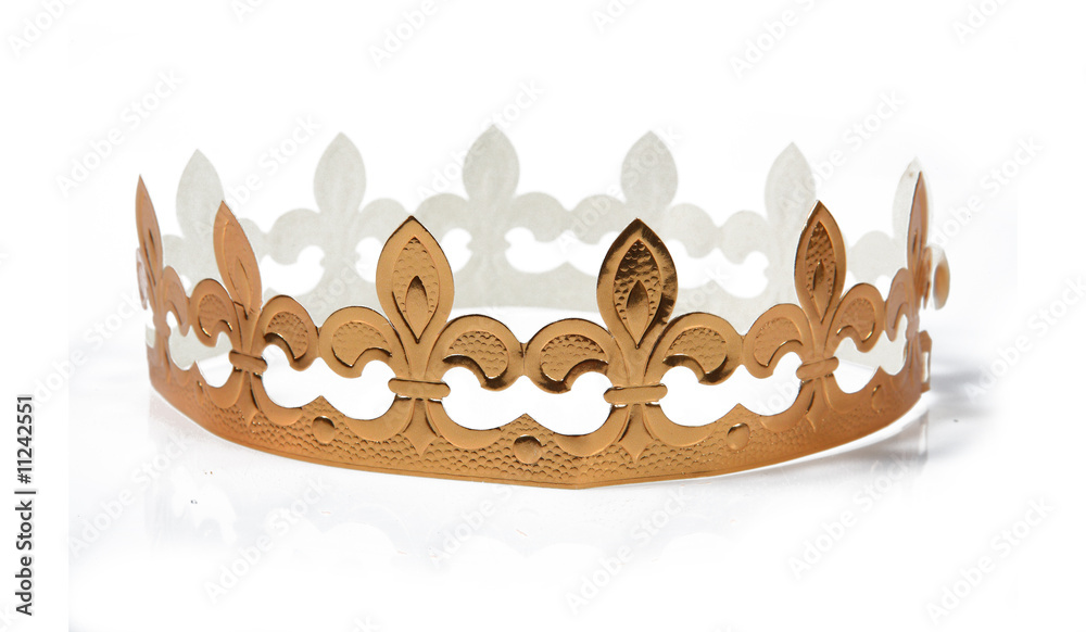 couronne - galette des rois Illustration Stock