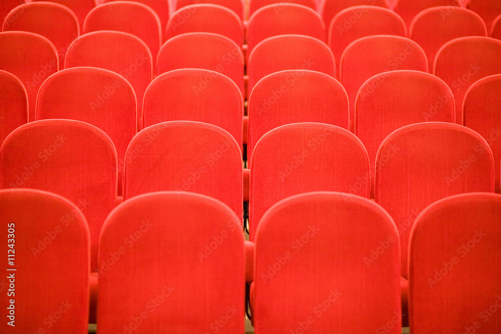 Obraz premium chairs in the cinema