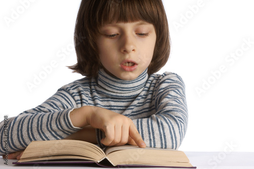 Children with books photo