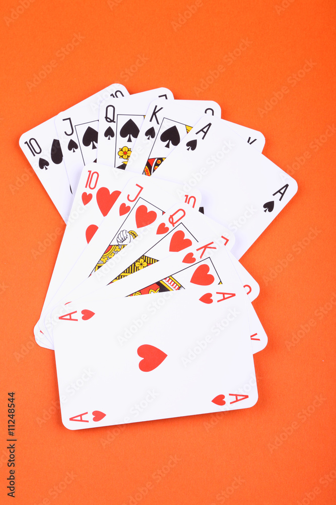 Obraz premium playing cards