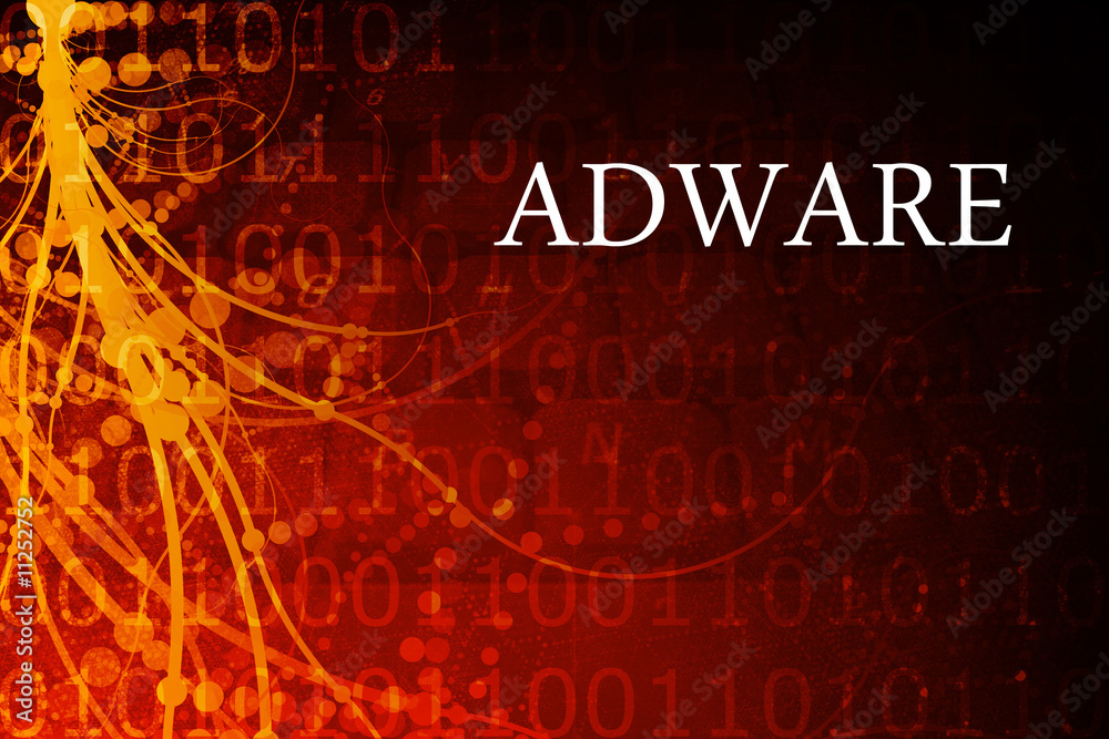 Obraz premium Adware Abstract
