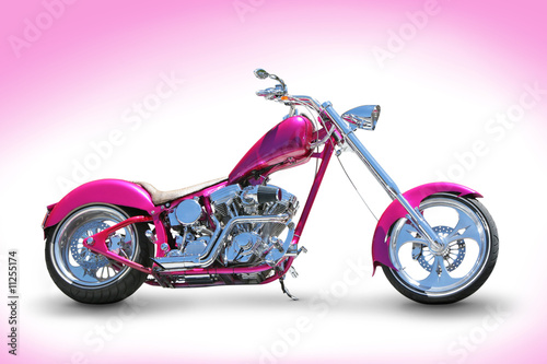 Cool pink chopper