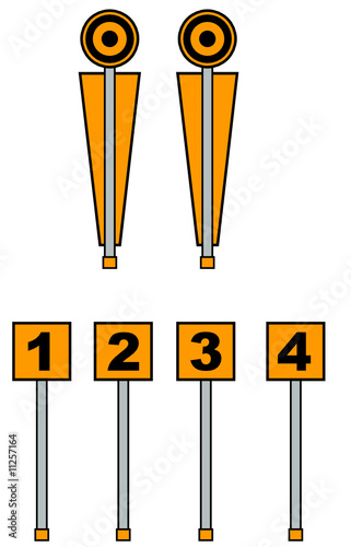 football chains and down markers